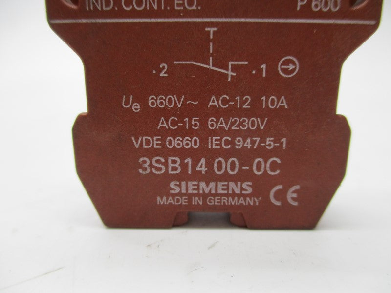 SIEMENS 3SB1400-0C UNMP