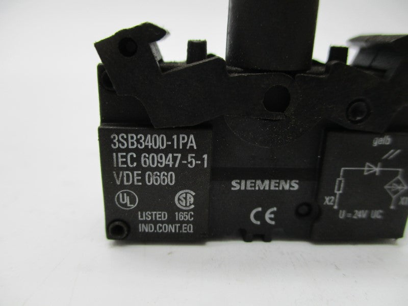 SIEMENS 3SB3400-1PA UNMP