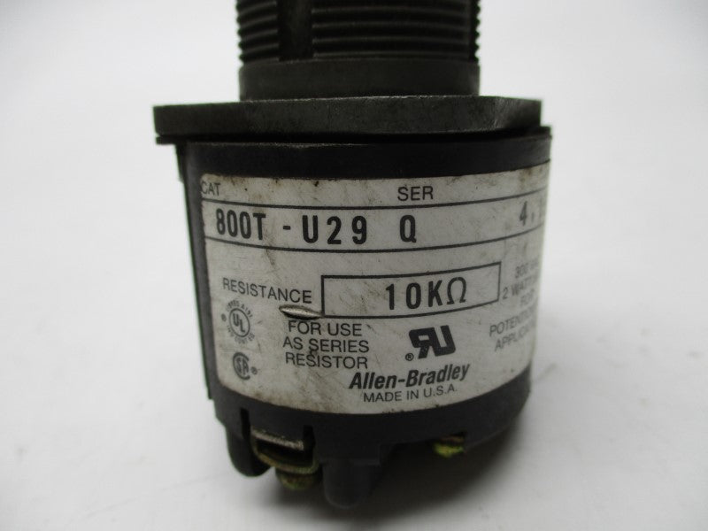 INDUSTRIAL SPARE PART 800T-U29 SER. Q 300VAC/DC UNMP