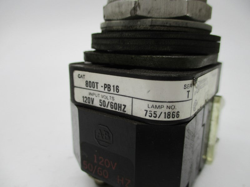 ALLEN BRADLEY 800T-PB16 SER. T UNMP