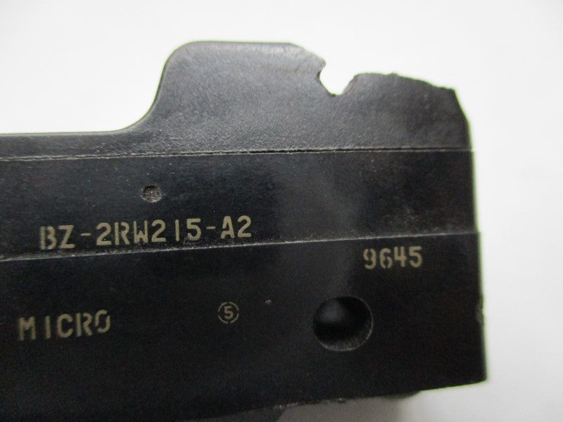 MICRO SWITCH BZ-2RW215-A2 (AS PICTURED) UNMP