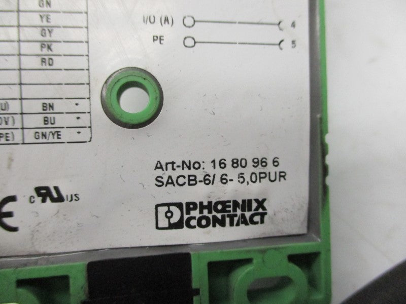 PHOENIX CONTACT 1680966 SACB-6/6-5,0PUR UNMP