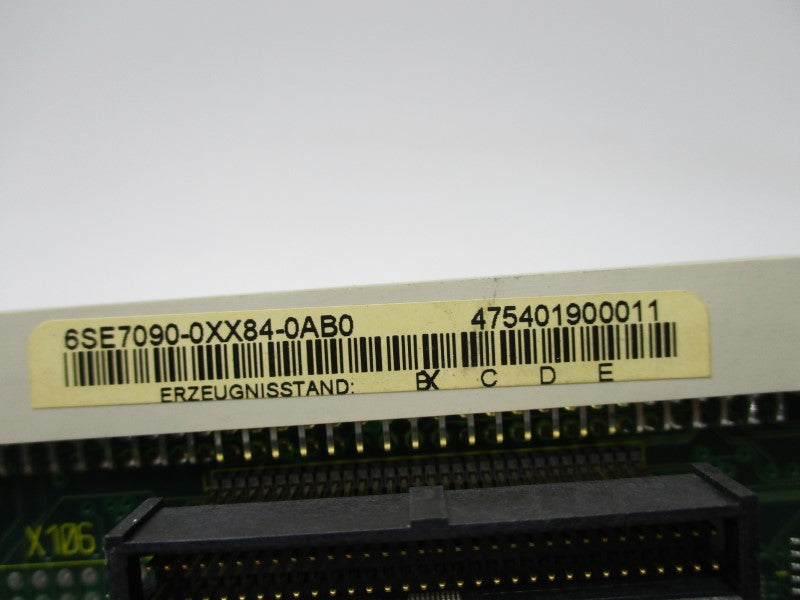 SIEMENS 6SE7090-0XX84-0AB0 NSNP