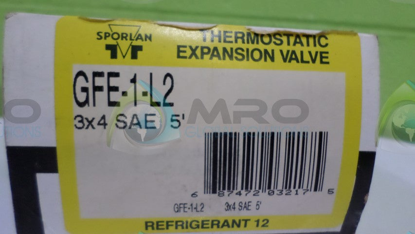SPORLAN GFE-1-L2 THERMOSTAT EXPANSION VALVE *NEW IN BOX*