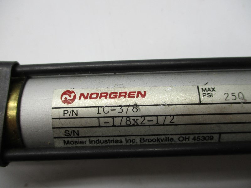NORGREN TC-3/8-1-1/8X2-1/2 UNMP