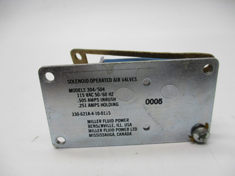 MILLER FLUID POWER 304/504 330-621A-4-10-0015 NSNP