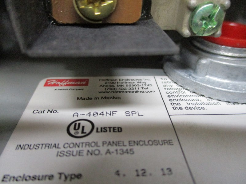 HOFFMAN A-404NF (AS PICTURED) UNMP