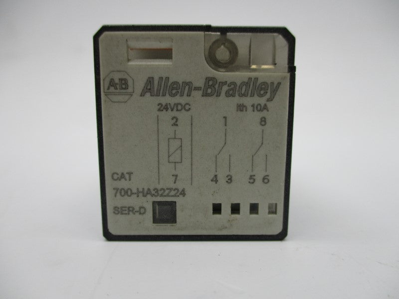 ALLEN BRADLEY 700-HA32Z24 SER. D 10A 24VDC UNMP