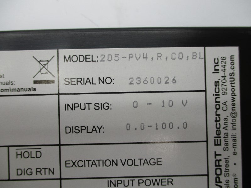 NEWPORT 205-PV4,R,CO,BL NSNP
