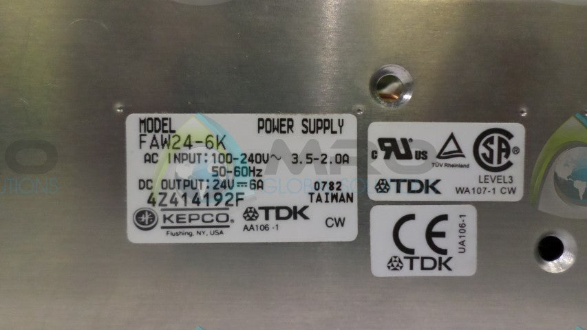 KEPCO FAW24-6K POWER SUPPLY *NEW NO BOX*