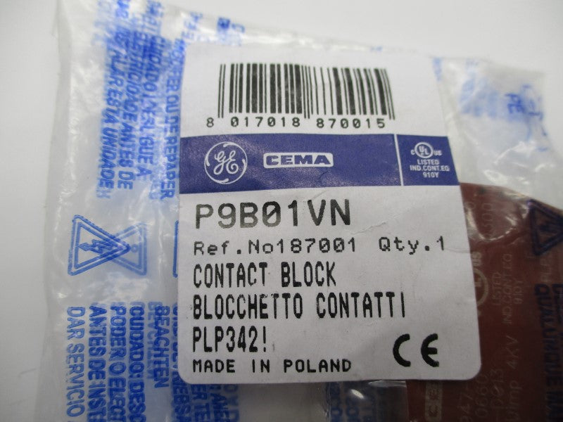 GENERAL ELECTRIC P9B01VN NSMP