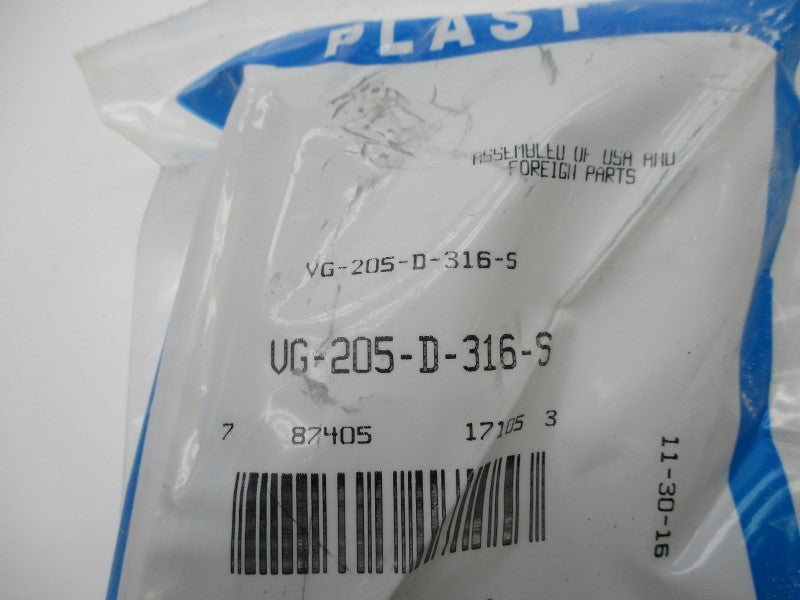 SYSTEM PLAST VG-205-D-316-S NSMP