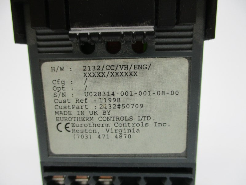 EUROTHERM 2132/CC/VH/ENG/XXXXX/XXXXXX NSNP