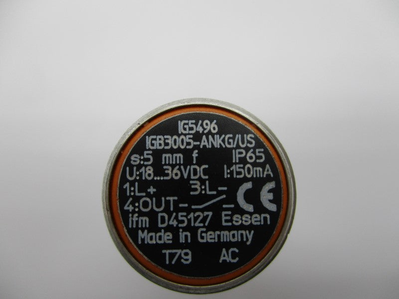 IFM EFECTOR IG5496 18-36VDC NSNP
