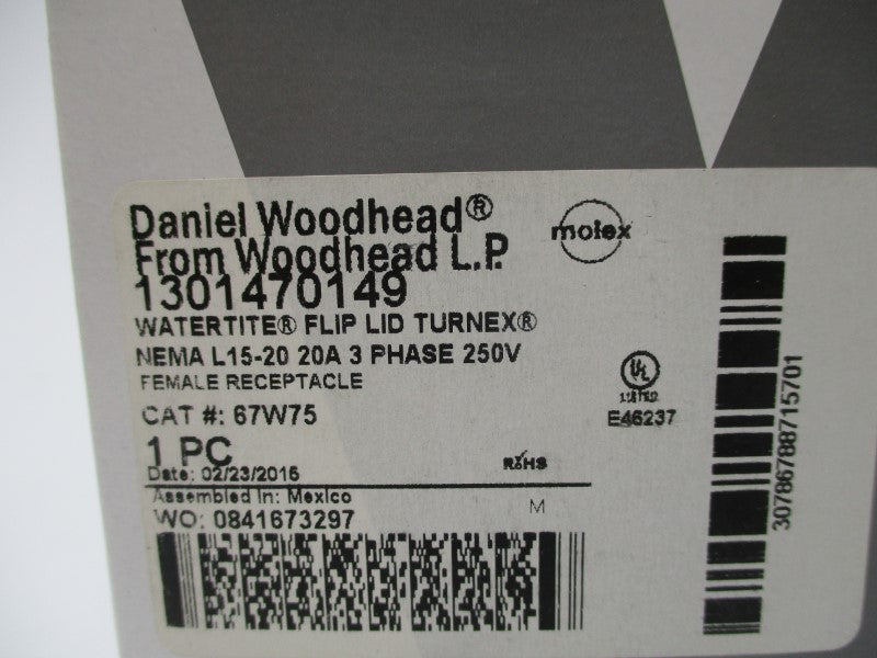DANIEL WOODHEAD 67W75 1301470149 NSMP