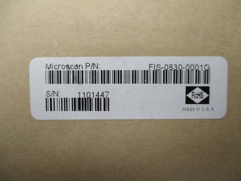 MICROSCAN FIS-0830-0001G NSMP