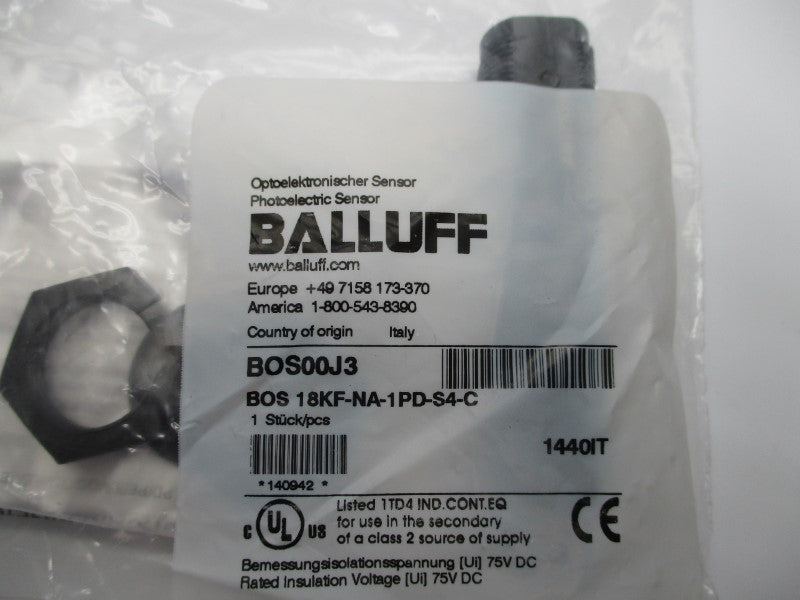 BALLUFF BOS18KF-NA-1PD-S4-C BOS00J3 NSMP