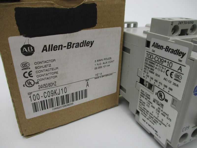 ALLEN BRADLEY 100-C09KJ10 SER. A 24V NSMP