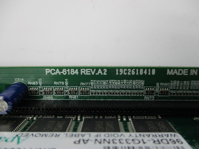 ADVANTECH PCA-6184 REV. A2 19C2618410 UNMP