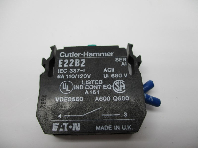 CUTLER HAMMER E22B2 UNMP
