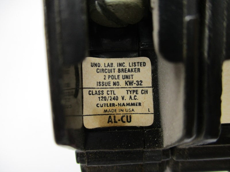 CUTLER HAMMER CH220 20A 120/240V UNMP