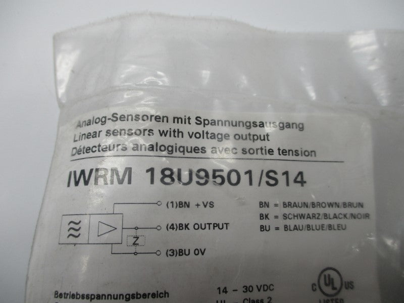 BAUMER ELECTRIC IWRM18U9501/S14 NSMP