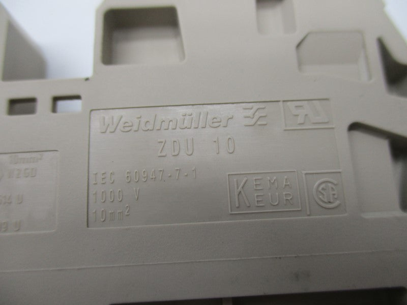 WEIDMULLER ZDU10 NSNP