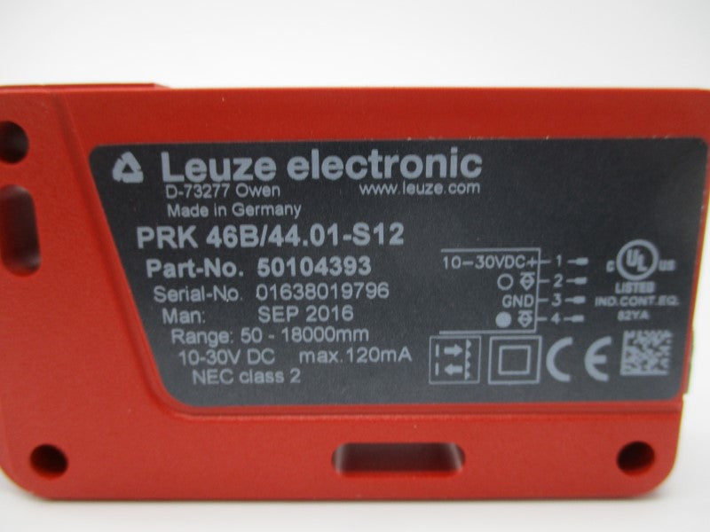 LEUZE ELECTRONIC PRK46B/44.01-S12 50104393 NSNP