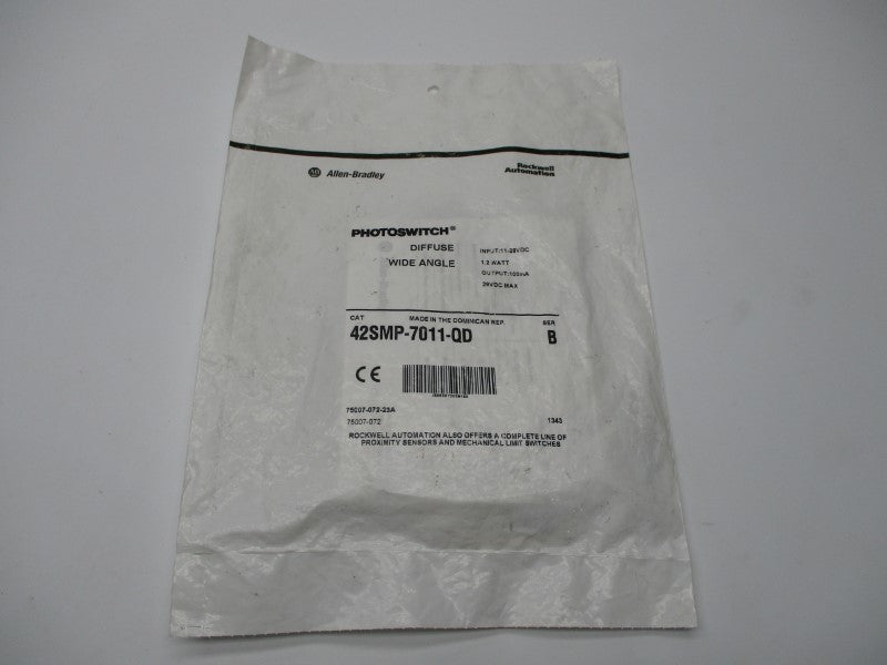 ALLEN BRADLEY 42SMP-7011-QD SER. B NSMP