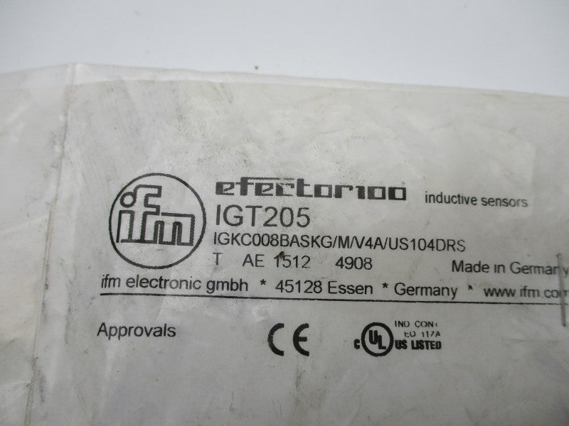 IFM EFECTOR IGT205 NSMP