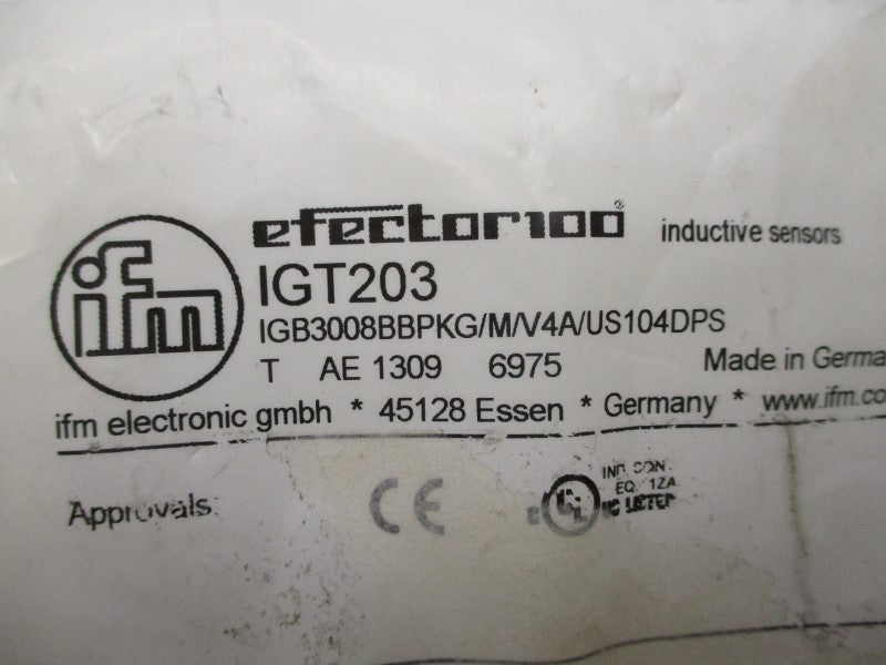 IFM EFECTOR IGT203 NSMP