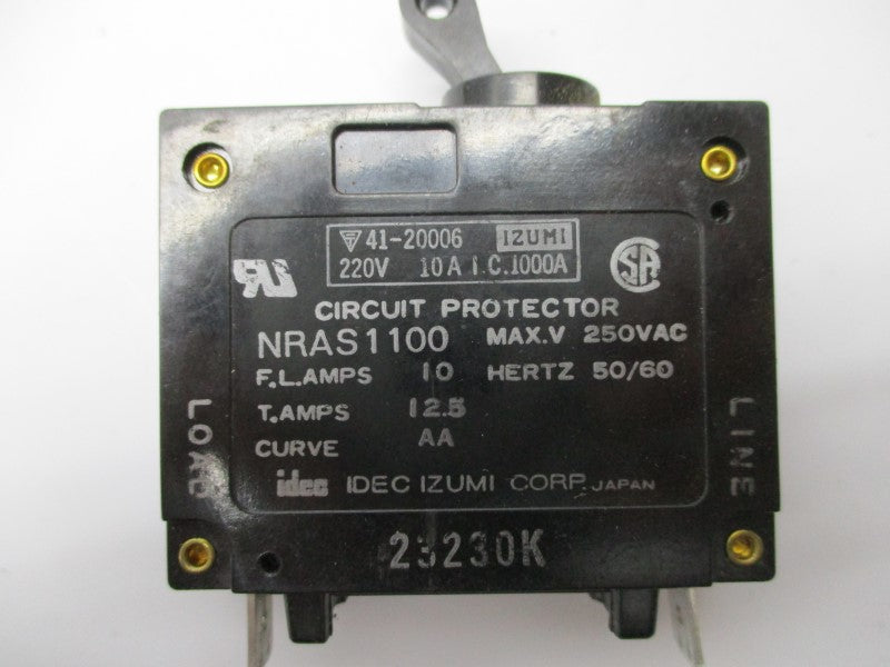IDEC NRAS1100-10A-AA 10A 250VAC UNMP