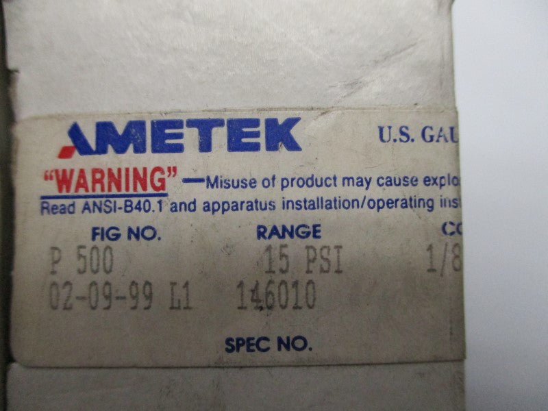 AMETEK P500 146010 NSMP