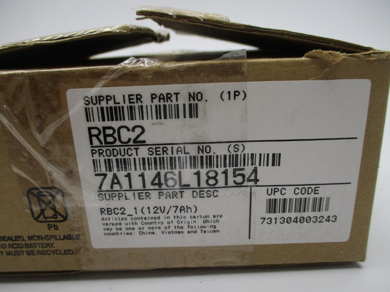 APC RBC2 NSMP