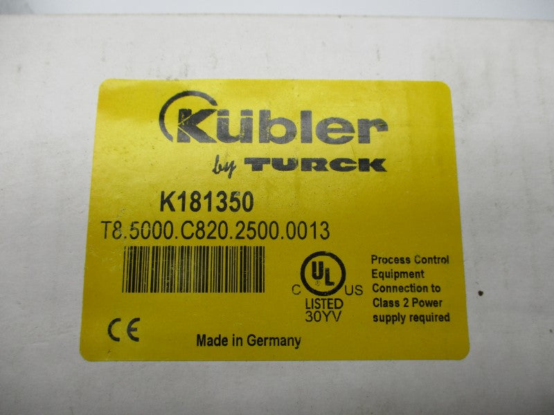 TURCK T8.5000.C820.2500.0013 K181350 NSMP