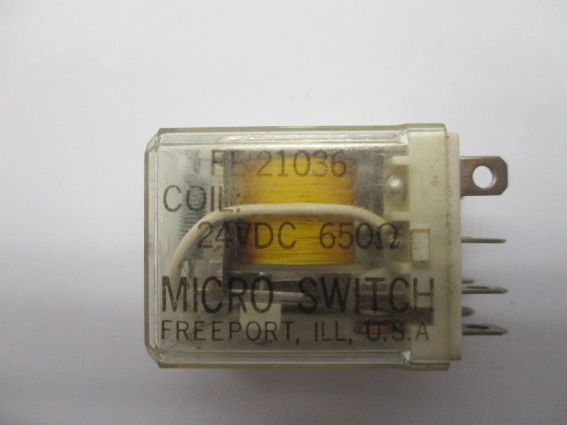 MICRO SWITCH FE21036 24VDC UNMP