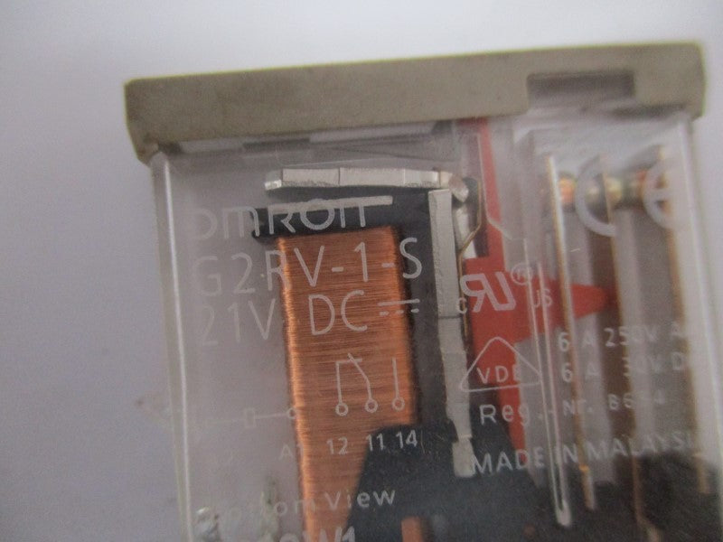 OMRON G2RV-1-S 21VDC UNMP