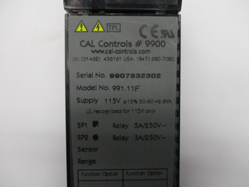 CAL CONTROLS 991.11F NSNP