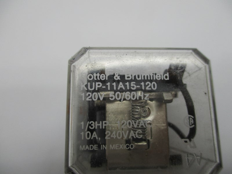 POTTER & BRUMFIELD KUP-11A15-120 120V UNMP