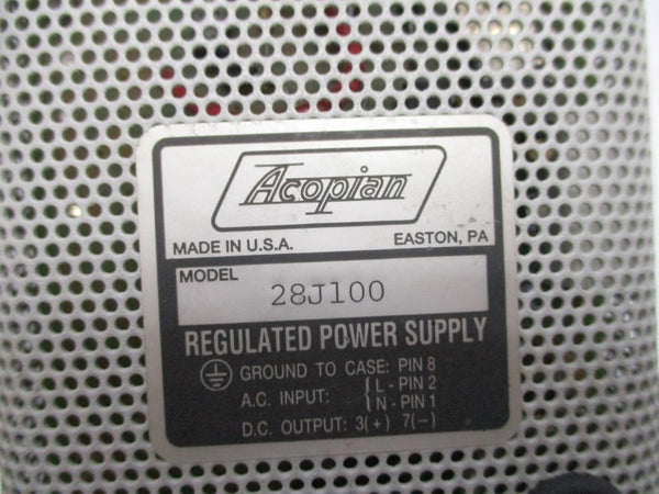 ACOPIAN 28J100 UNMP