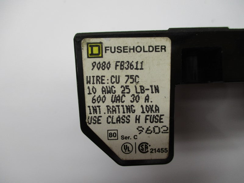SQUARE D 9080-FB3611 UNMP
