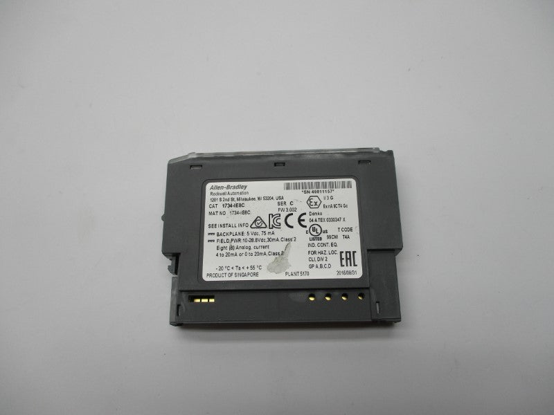 ALLEN BRADLEY 1734-IE8C SER. C F/W 3.002 UNMP