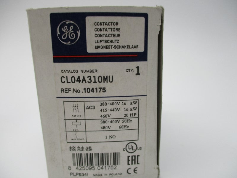 GENERAL ELECTRIC CL04A310MU 380/480V NSMP