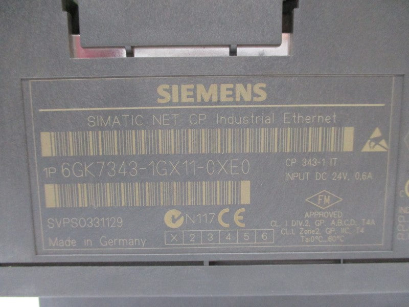 SIEMENS 6GK7343-1GX11-0XE0 UNMP