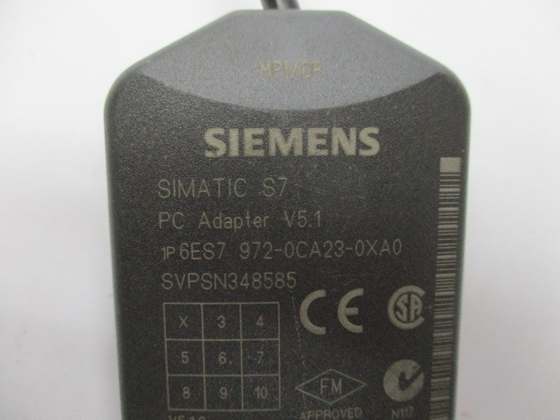 SIEMENS 6ES7972-0CA23-0XA0 UNMP