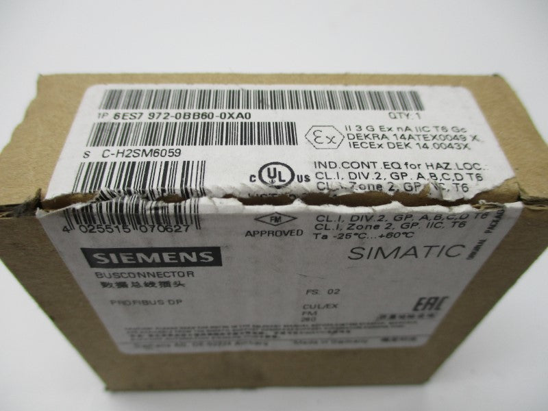 SIEMENS 6ES7972-0BB60-0XA0 NSMP