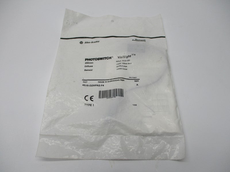ALLEN BRADLEY 42JS-D2MPA2-F4 SER. A (WH) NSMP