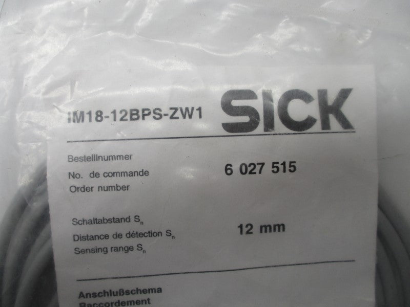 SICK IM18-12BPS-ZW1 NSMP