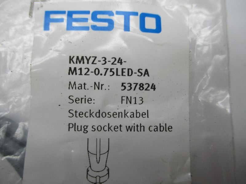 FESTO KMYZ-3-24-M12-0.75LED-SA 537824 NSMP