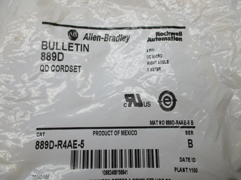 ALLEN BRADLEY 889D-R4AE-5 SER. B NSMP